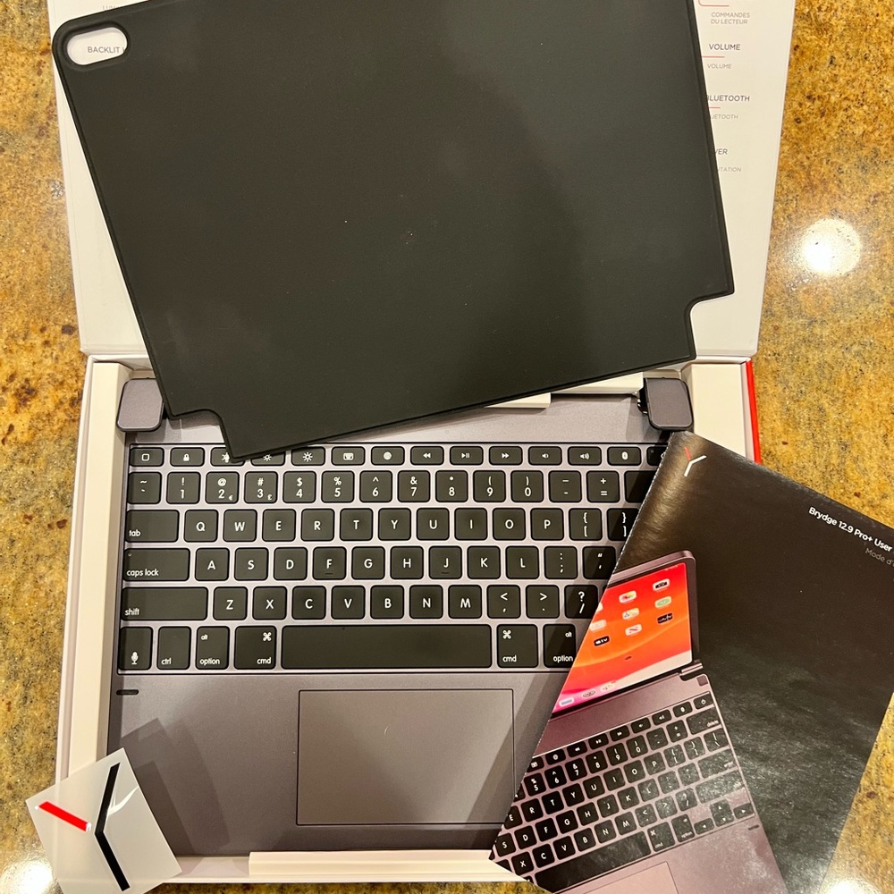 Brydge 12.9 Pro+ keyboard for 12.9” iPad Pro